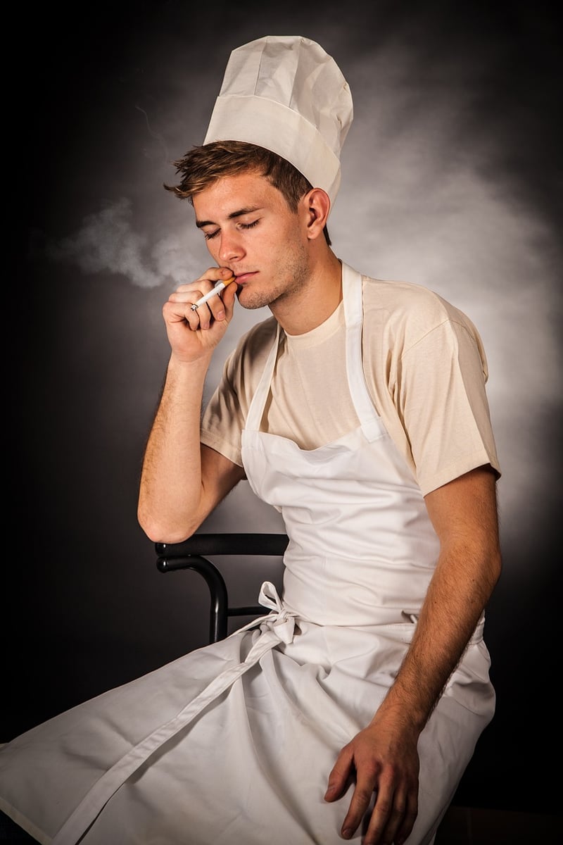 Knife skills demonstration